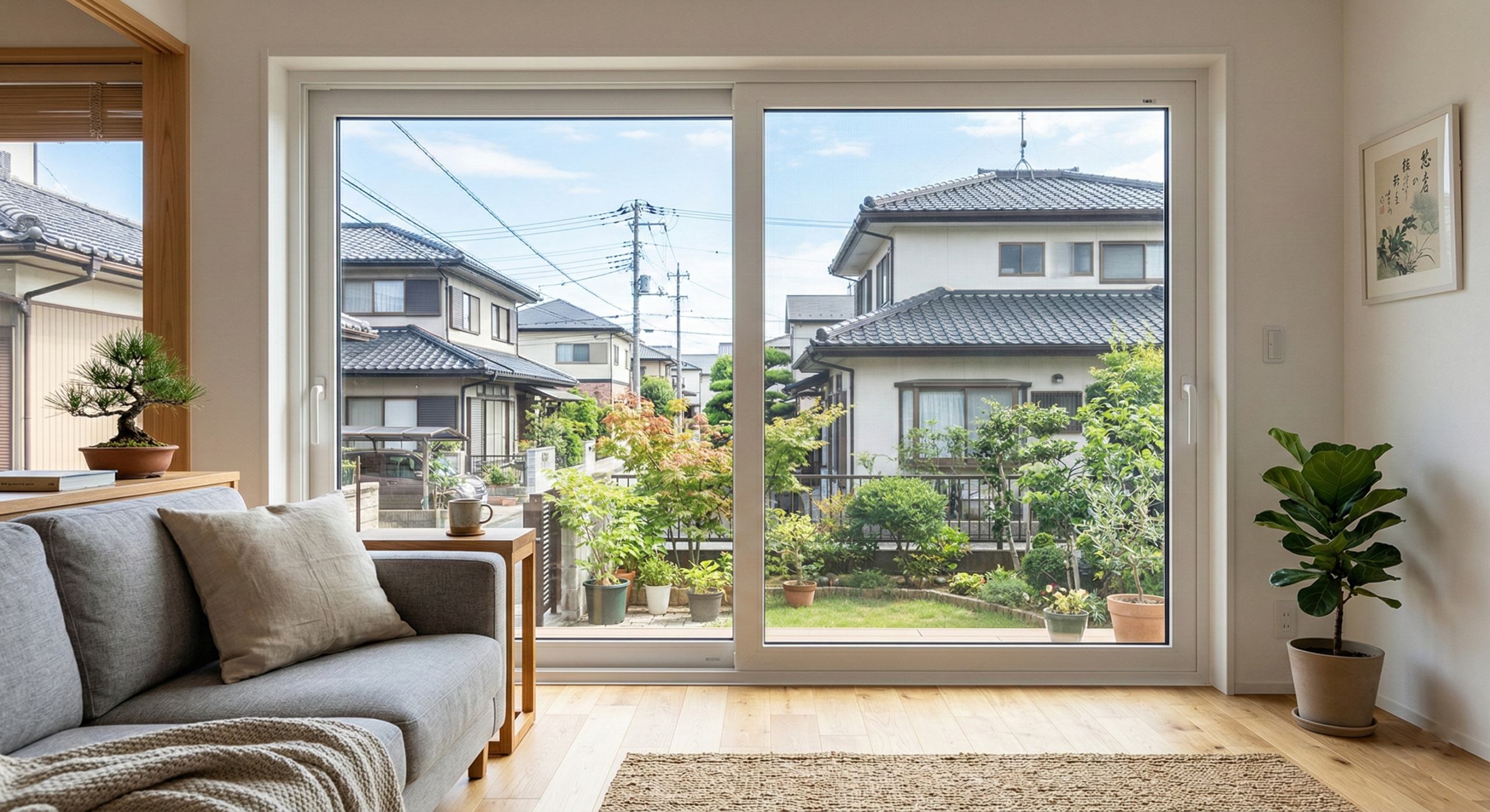 断熱サッシへの入れ替え施工後イメージ